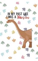 In My Past I Was A Dinosaur