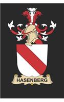 Hasenberg: Hasenberg Coat of Arms and Family Crest Notebook Journal (6 x 9 - 100 pages)