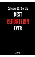 Kalender 2020 für Reporter / Reporterin: Wochenplaner / Tagebuch / Journal für das ganze Jahr: Platz für Notizen, Planung / Planungen / Planer, Erinnerungen und Sprüche