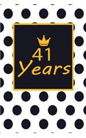 41 years