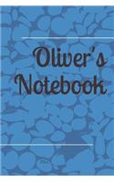 Oliver Personalised Notebook
