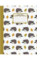 Graph Paper Composition Notebook