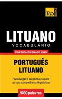 Vocabulário Português Brasileiro-Lituano - 9000 palavras