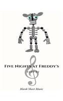 Endo 02 Blank Sheet Music Five Nights at Freddy's: Music Class Students