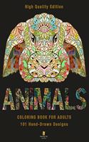 Animals Coloring Book For Adults
