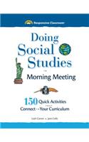 Doing Social Studies in Morning Meeting