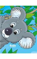 Koala Libro da Colorare 1