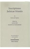 Inscriptiones Judaicae Orientis