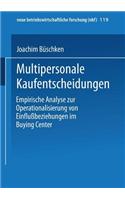Multipersonale Kaufentscheidungen