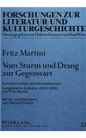 Vom Sturm und Drang zur Gegenwart