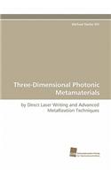 Three-Dimensional Photonic Metamaterials