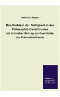 Das Problem der Gültigkeit in der Philosophie David Humes: (German)