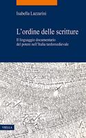 L'Ordine Delle Scritture