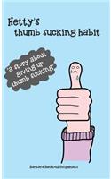 Hetty's thumb sucking habit