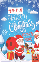 christmas activity book for kids ages 8-12