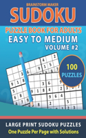 Sudoku Puzzle Book for Adults