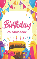 Birthday Coloring Book