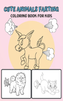 Cute Animals Farting Coloring Book For Kids