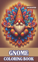 enchanted gnome coloring book for adults