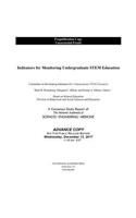 Indicators for Monitoring Undergraduate Stem Education