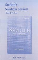 Student's Solutions Manual for Precalculus