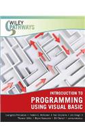 Wiley Pathways Introduction to Programming using Visual Basic