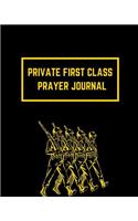 Private First Class Prayer Journal