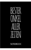 Bester Onkel Aller Zeiten Notizbuch