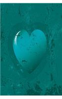 Giant heart turquoise