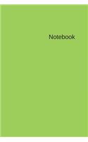 Notebook: Lined Composition Notebook To Write Feelings in (Large 6×9 inches) with 120 pages --Green Simple Hardcover. Cute Gifts for Women.