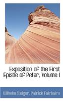 Exposition of the First Epistle of Peter, Volume I