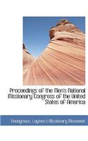 Proceedings of the Men's National Missionary Congress of the United States of America