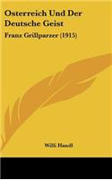 Osterreich Und Der Deutsche Geist