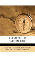 Elemens De Geometrie