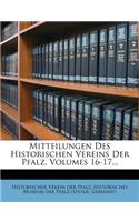 Mitteilungen Des Historischen Vereins, XVI., 1832