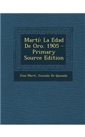 Martí: La Edad De Oro. 1905