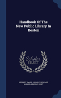 Handbook Of The New Public Library In Boston