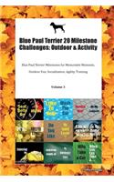 Blue Paul Terrier 20 Milestone Challenges: Outdoor & Activity Blue Paul Terrier Milestones for Memorable Moments, Outdoor Fun, Socialization, Agility, Training Volume 3