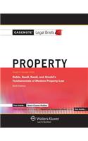 Casenote Legal Briefs for Property, Rabin, Kwall, Kwall, and Arnold Fundamentals of Modern Property Law: Keyed to Courses Using Rabin, Kwall, Kwall, and Arnold's Fundamentals of Modern Property Law