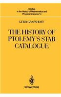 History of Ptolemy's Star Catalogue