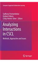 Analyzing Interactions in Cscl