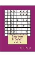 Easy Does It Sudoku Vol. 2: (2 Easy Does It Sudoku)