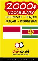 2000+ Indonesian - Punjabi Punjabi - Indonesian Vocabulary