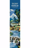 Railway Poster Art National Railway Museum Slim Calendar 2023