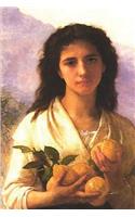 "Girl Holding Lemons" by William-Adolphe Bouguereau - 1899: Journal (Blank / Lin