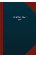 General Time Log (Logbook, Journal - 124 pages, 6" x 9"): General Time Logbook (Blue Cover, Medium)