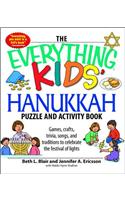 Everything Kids' Hanukkah Puzzle & Activity Book