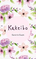 Kakeibo Carnet de Compte: Agenda pour tenir son budget mois par mois - Format 15.24 x 22.86 cm