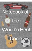 Notebook of the World's Best Uncle