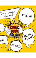 Blank Comic Book For Kids